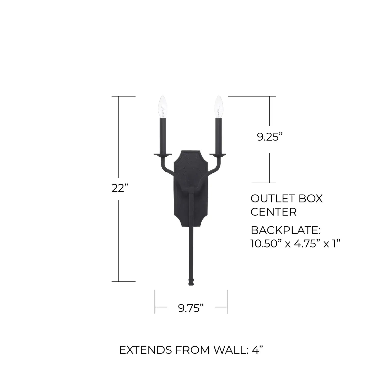 CAPITAL LIGHTING, RAVENWOOD SCONCE, WALL SCONCES