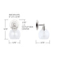 CAPITAL LIGHTING, MID CENTURY SCONCE, WALL SCONCES