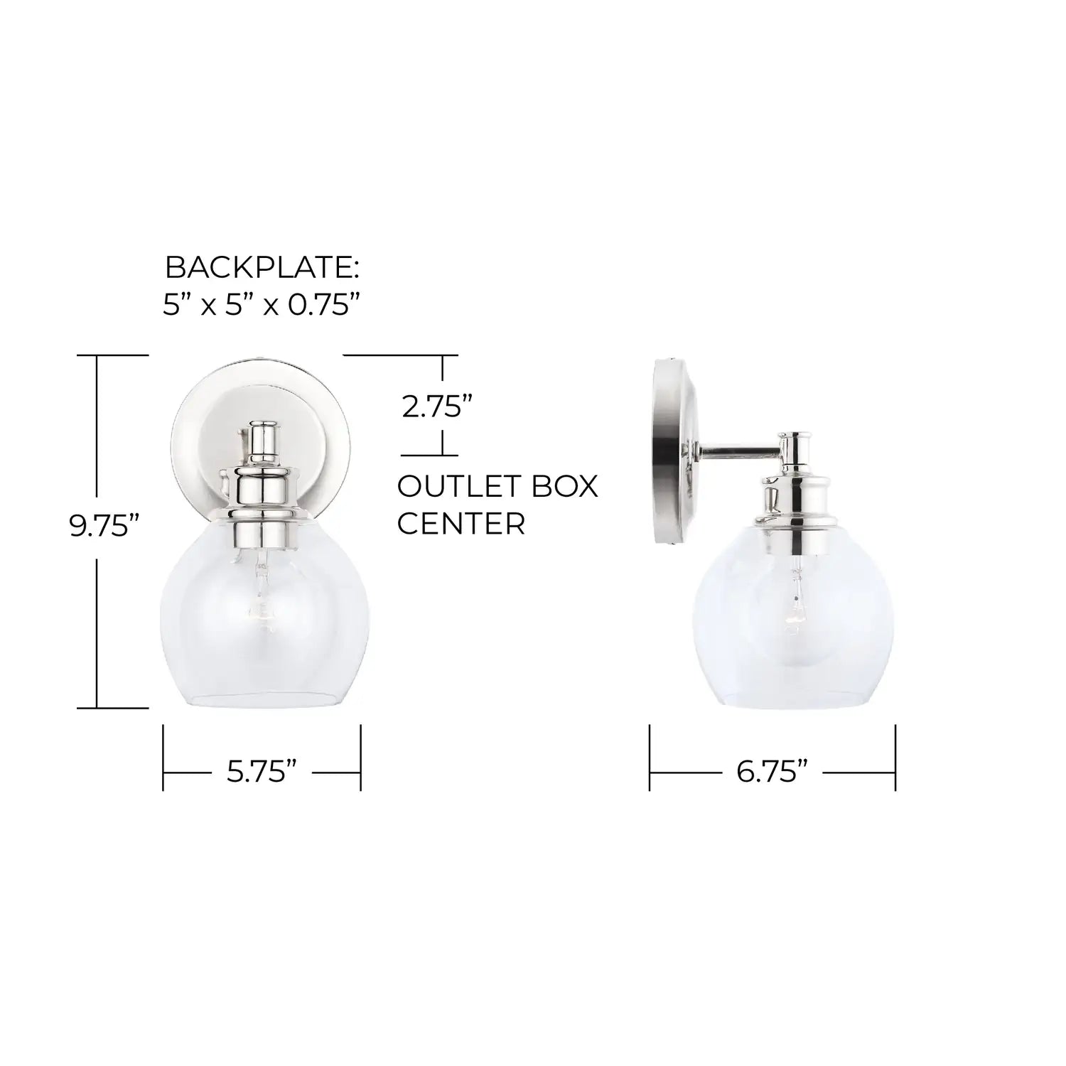 CAPITAL LIGHTING, MID CENTURY SCONCE, WALL SCONCES