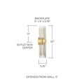CAPITAL LIGHTING, LENA SCONCE, WALL SCONCES