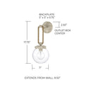 CAPITAL LIGHTING, BEAUFORT SCONCE, WALL SCONCES
