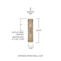CAPITAL LIGHTING, LYRA SCONCE, WALL SCONCES