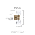 CAPITAL LIGHTING, LYRA SCONCE, WALL SCONCES