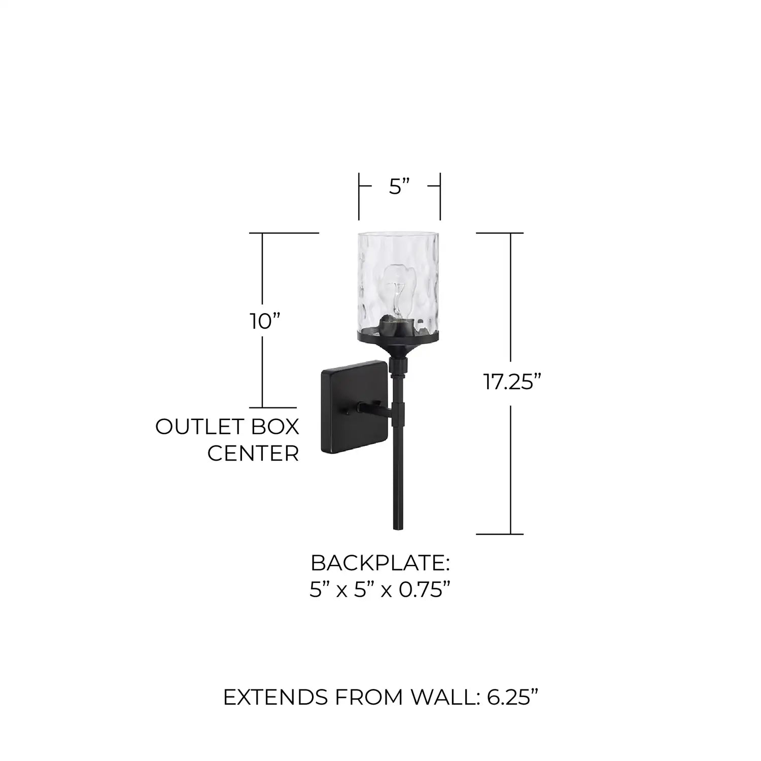 CAPITAL LIGHTING, COLTON SCONCE, WALL SCONCES
