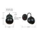 CAPITAL LIGHTING, HADLEY SCONCE, WALL SCONCES