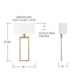 CAPITAL LIGHTING, LYNDEN SCONCE, WALL SCONCES