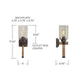 CAPITAL LIGHTING, NOLAN SCONCE, WALL SCONCES