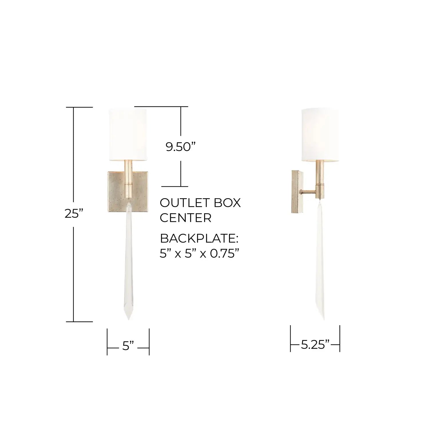 CAPITAL LIGHTING, GWYNETH SCONCE, WALL SCONCES