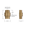 CAPITAL LIGHTING, JUDE SCONCE, WALL SCONCES