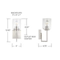 CAPITAL LIGHTING, CARTER SCONCE, WALL SCONCES