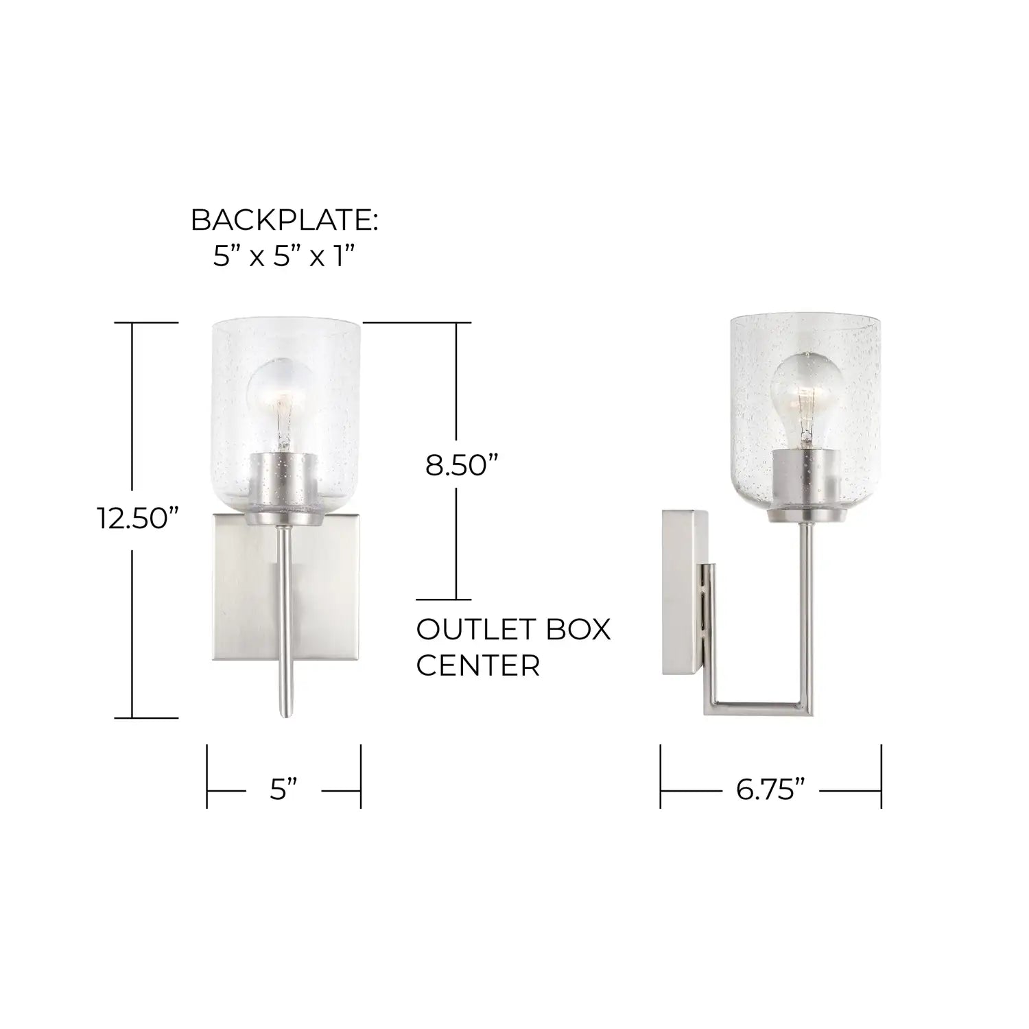 CAPITAL LIGHTING, CARTER SCONCE, WALL SCONCES