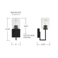 CAPITAL LIGHTING, CARTER SCONCE, WALL SCONCES