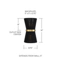 CAPITAL LIGHTING, CECILIA SCONCE, WALL SCONCES