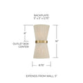 CAPITAL LIGHTING, CECILIA SCONCE, WALL SCONCES