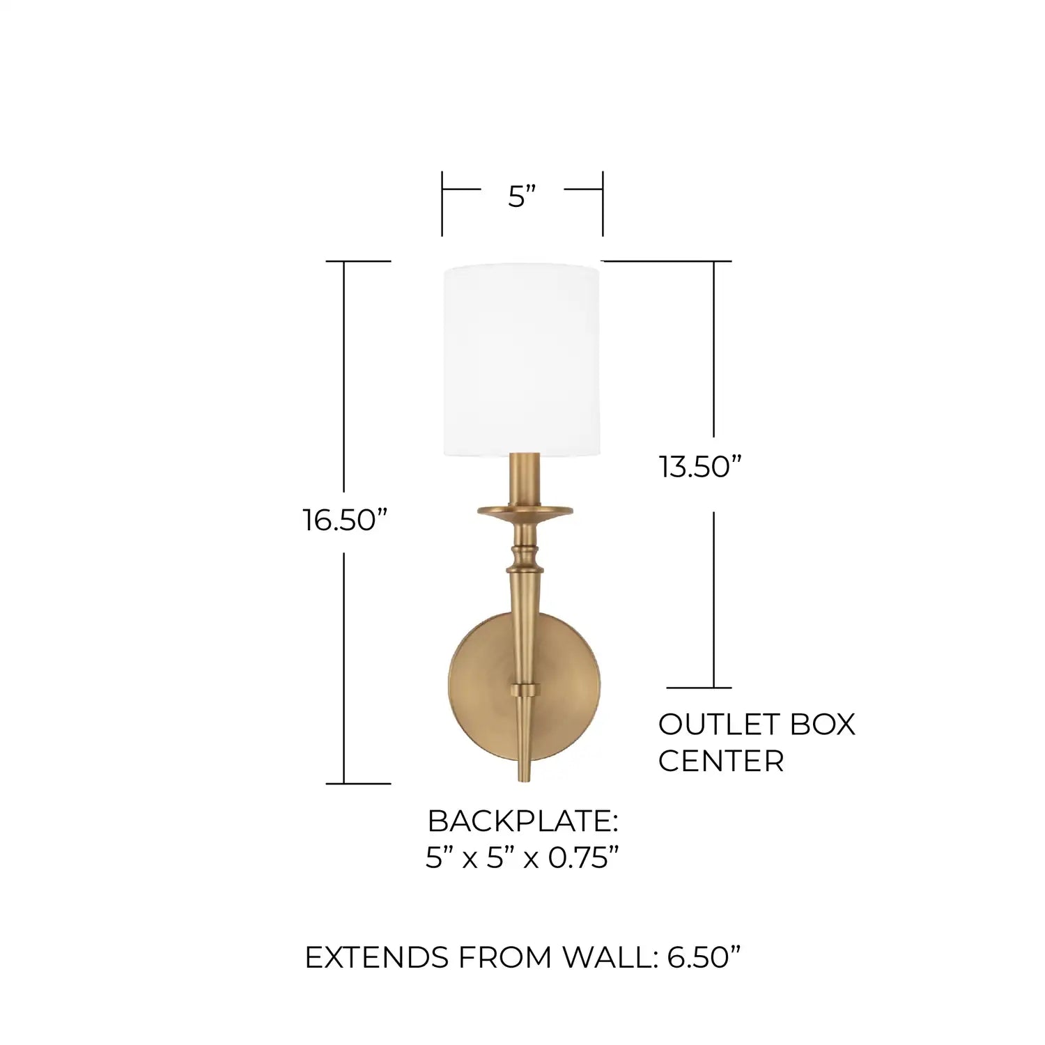 CAPITAL LIGHTING, ABBIE SCONCE, WALL SCONCES