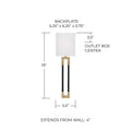 CAPITAL LIGHTING, BLEEKER SCONCE, WALL SCONCES