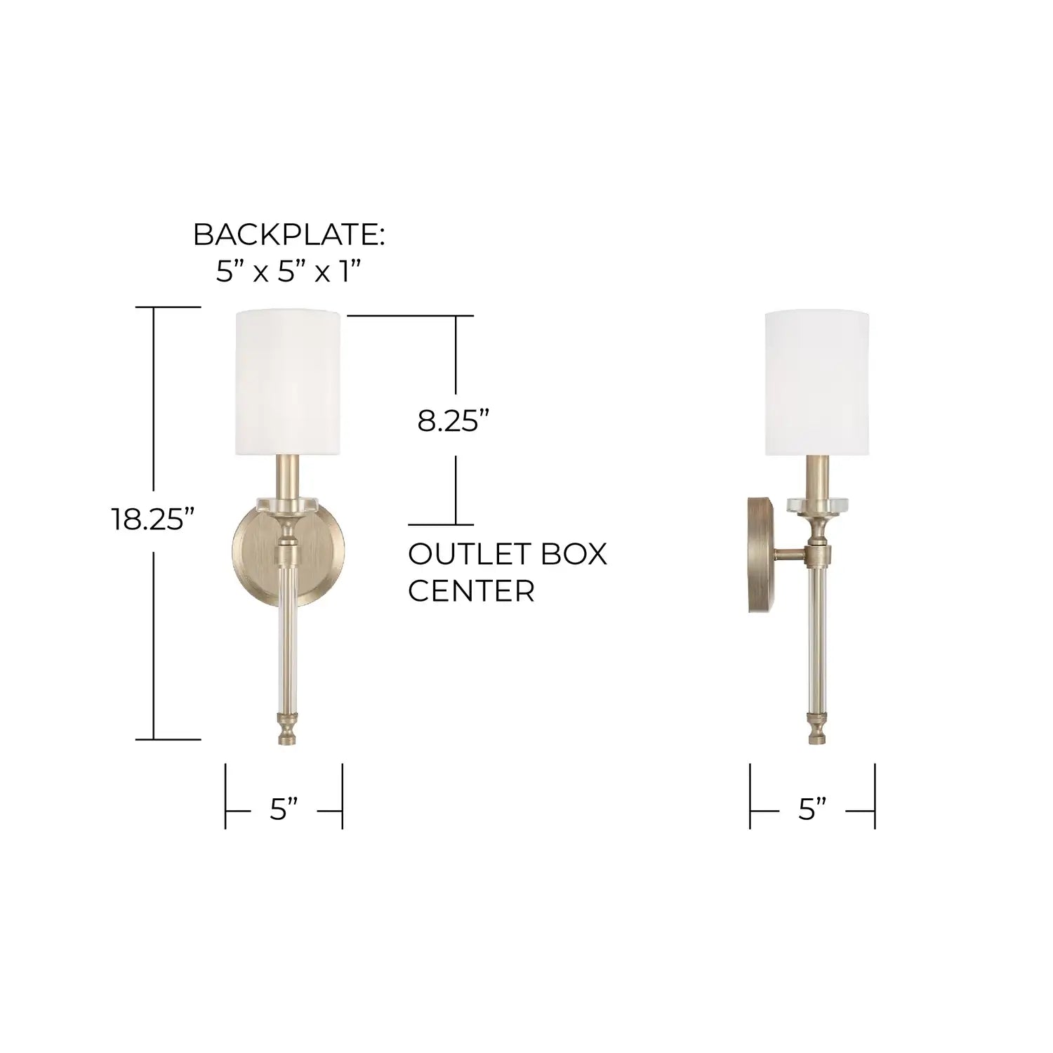 CAPITAL LIGHTING, BREIGH SCONCE, WALL SCONCES