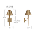 CAPITAL LIGHTING, HOLDEN SCONCE, WALL SCONCES