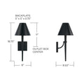 CAPITAL LIGHTING, HOLDEN SCONCE, WALL SCONCES