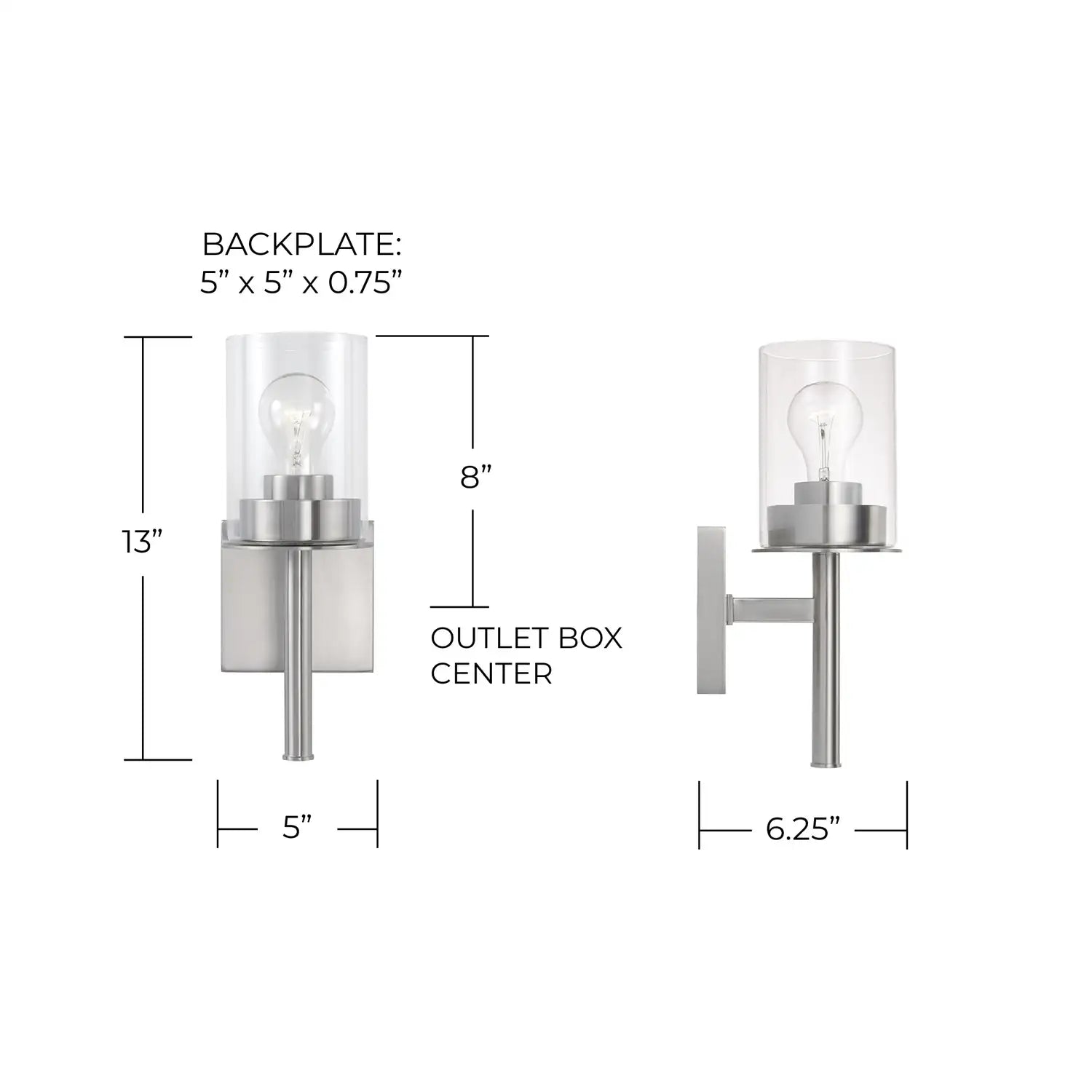 CAPITAL LIGHTING, MASON SCONCE, WALL SCONCES