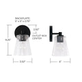 CAPITAL LIGHTING, BAKER SCONCE, WALL SCONCES