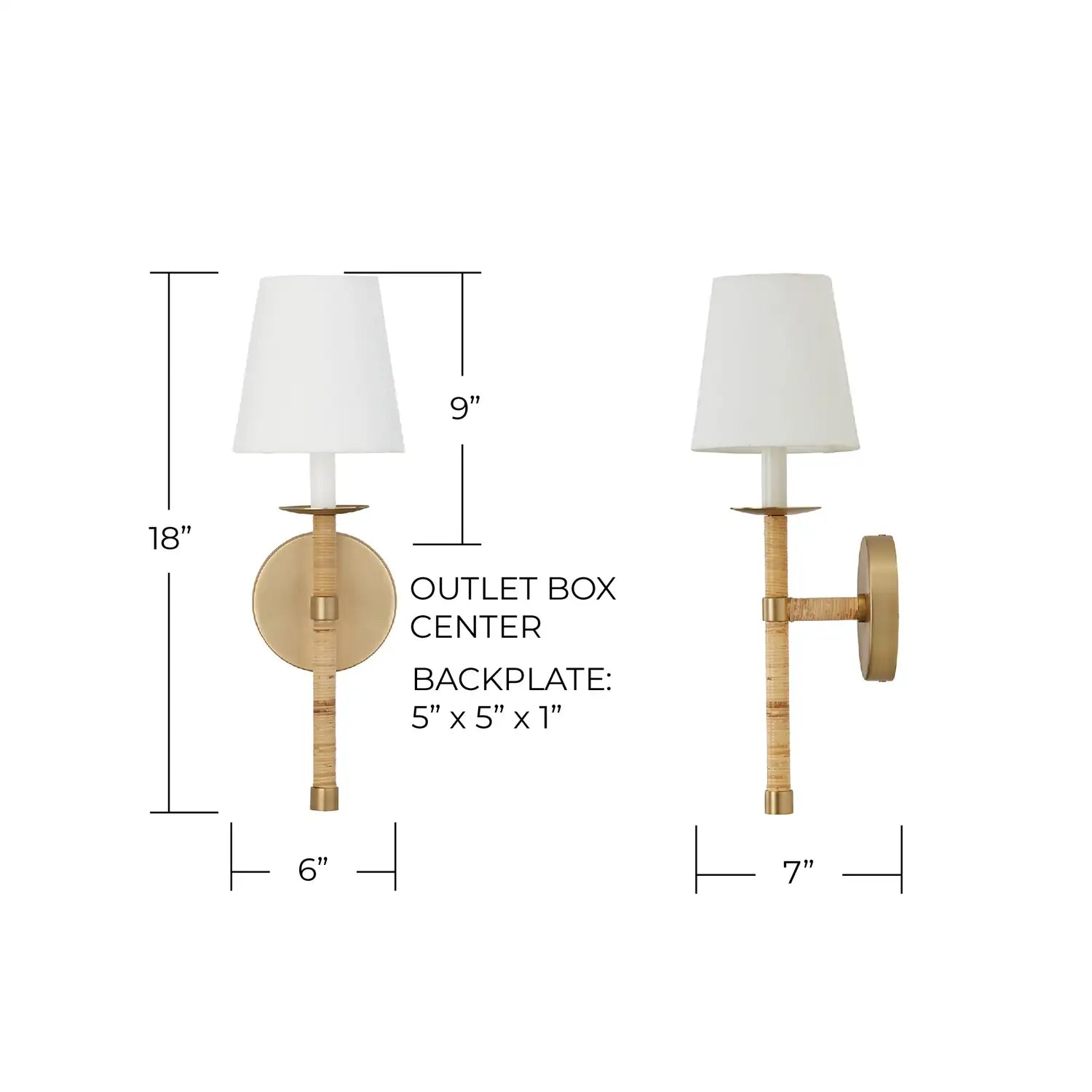 CAPITAL LIGHTING, TULUM SCONCE, WALL SCONCES