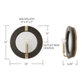 CAPITAL LIGHTING, FINN SCONCE, WALL SCONCES