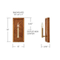 CAPITAL LIGHTING, SOLEIL SCONCE, WALL SCONCES