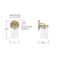 CAPITAL LIGHTING, FULLER SCONCE, WALL SCONCES