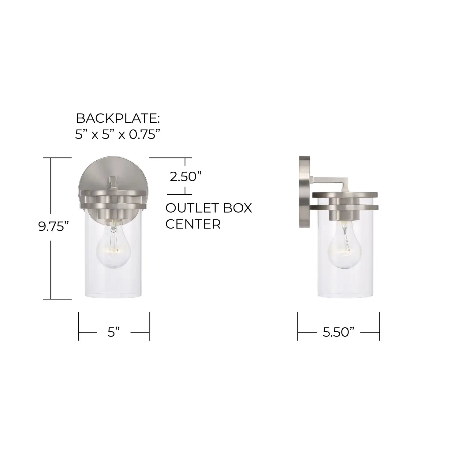 CAPITAL LIGHTING, FULLER SCONCE, WALL SCONCES