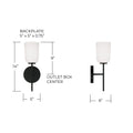 CAPITAL LIGHTING, LAWSON SCONCE, WALL SCONCES