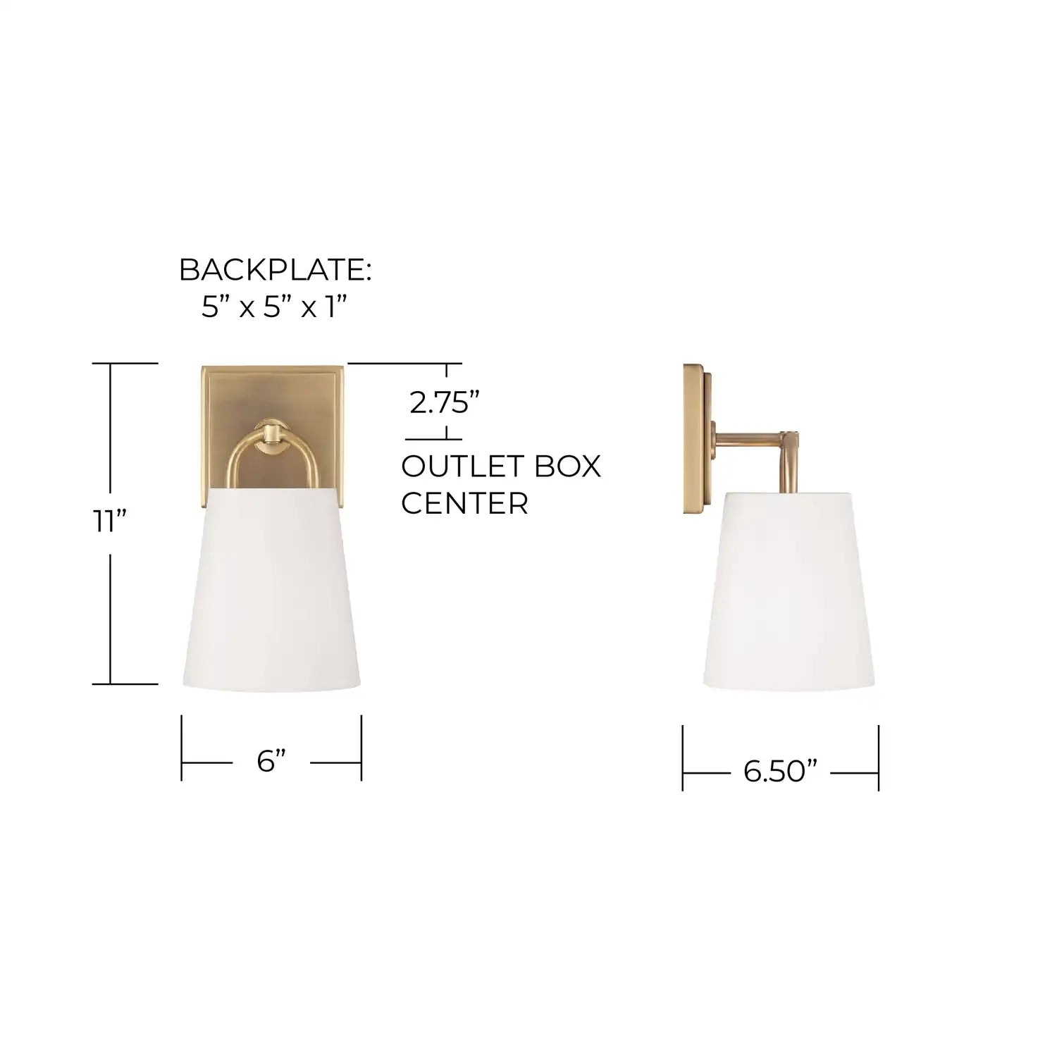 CAPITAL LIGHTING, BRODY SCONCE, WALL SCONCES