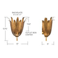 CAPITAL LIGHTING, EDEN SCONCE, WALL SCONCES