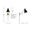 CAPITAL LIGHTING, BRADLEY SCONCE, WALL SCONCES