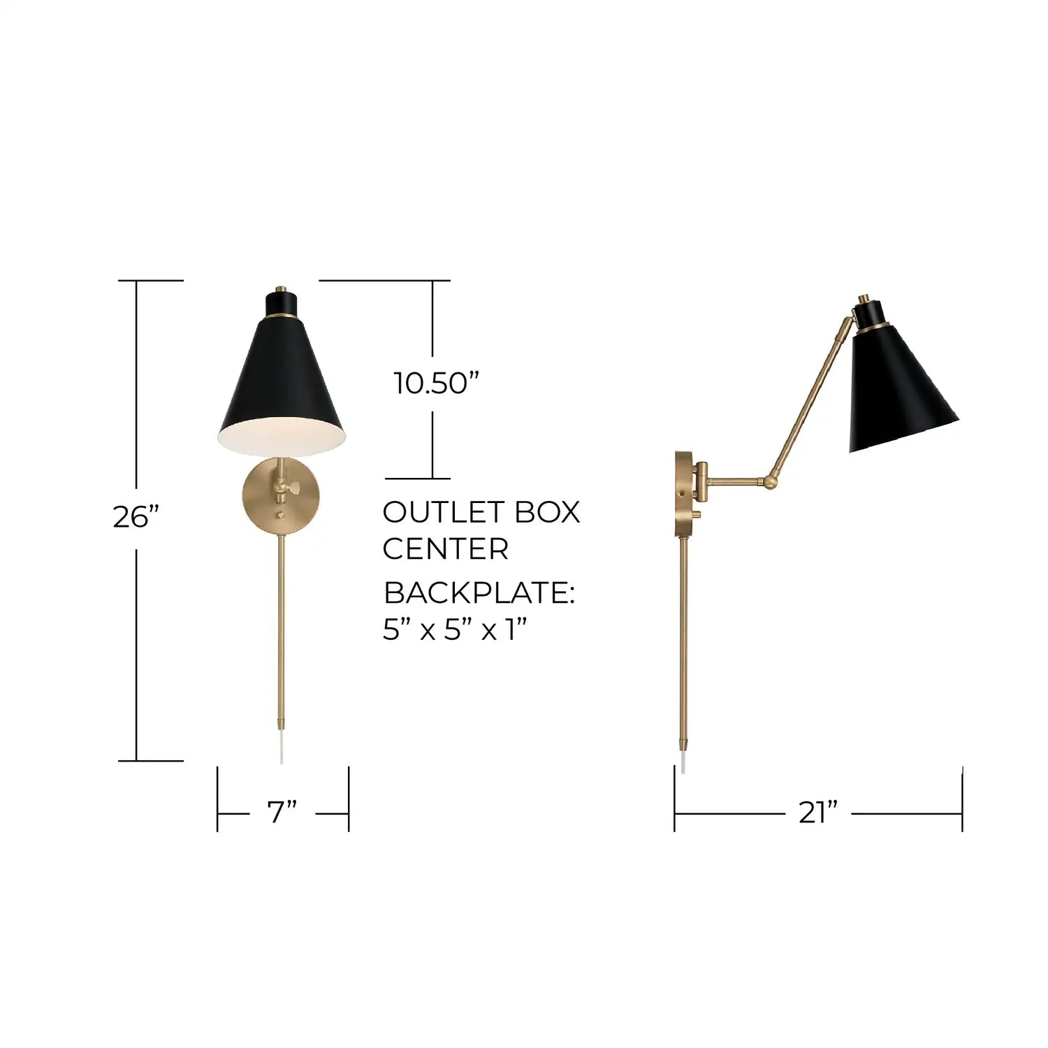 CAPITAL LIGHTING, BRADLEY SCONCE, WALL SCONCES