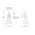 CAPITAL LIGHTING, PALOMA SCONCE, WALL SCONCES