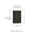 CAPITAL LIGHTING, DONOVAN SCONCE, WALL SCONCES