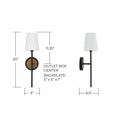 CAPITAL LIGHTING, JONAH SCONCE, WALL SCONCES