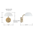 CAPITAL LIGHTING, REECE SCONCE, WALL SCONCES