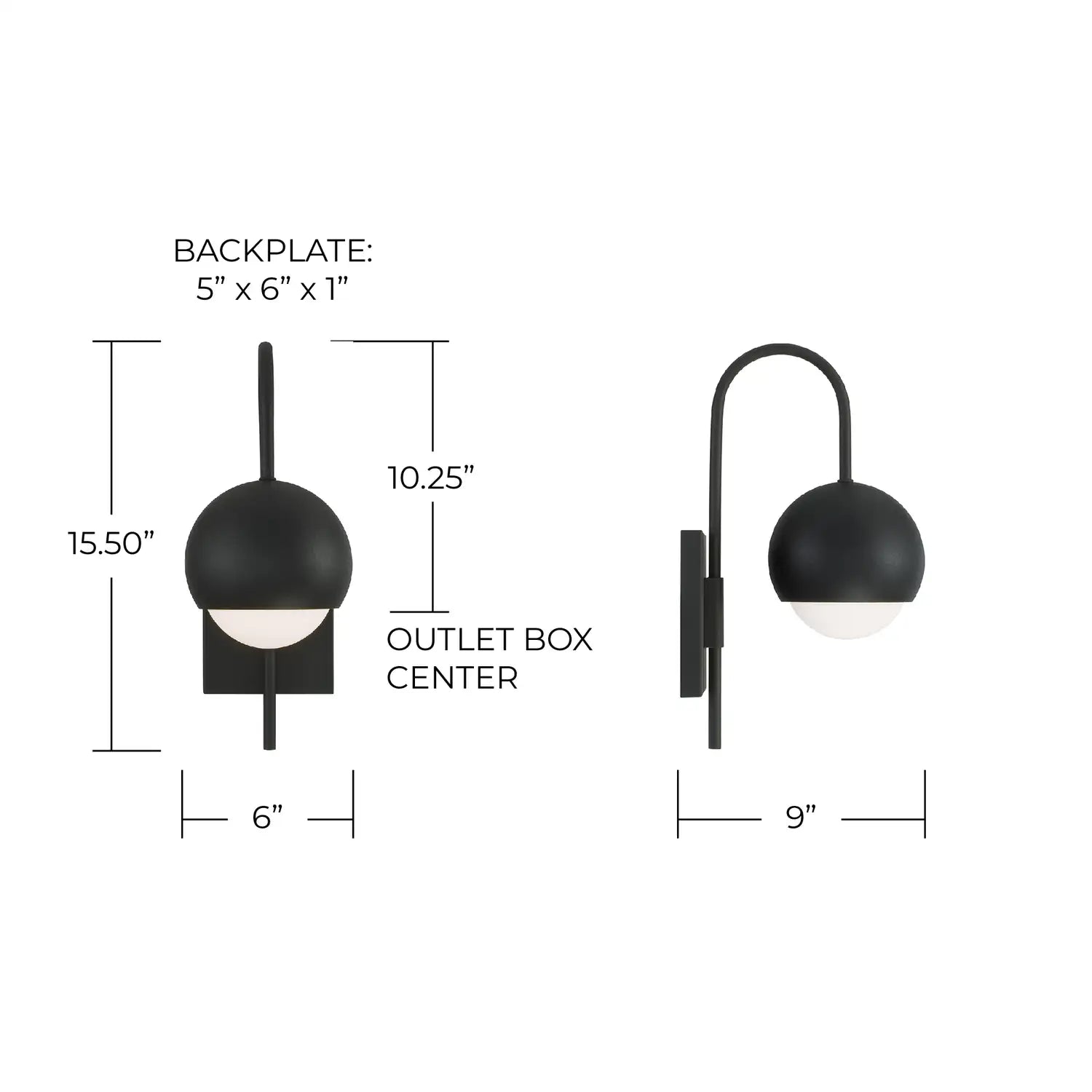 CAPITAL LIGHTING, DOLBY SCONCE, WALL SCONCES