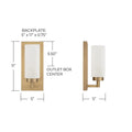 CAPITAL LIGHTING, ALYSSA SCONCE, WALL SCONCES