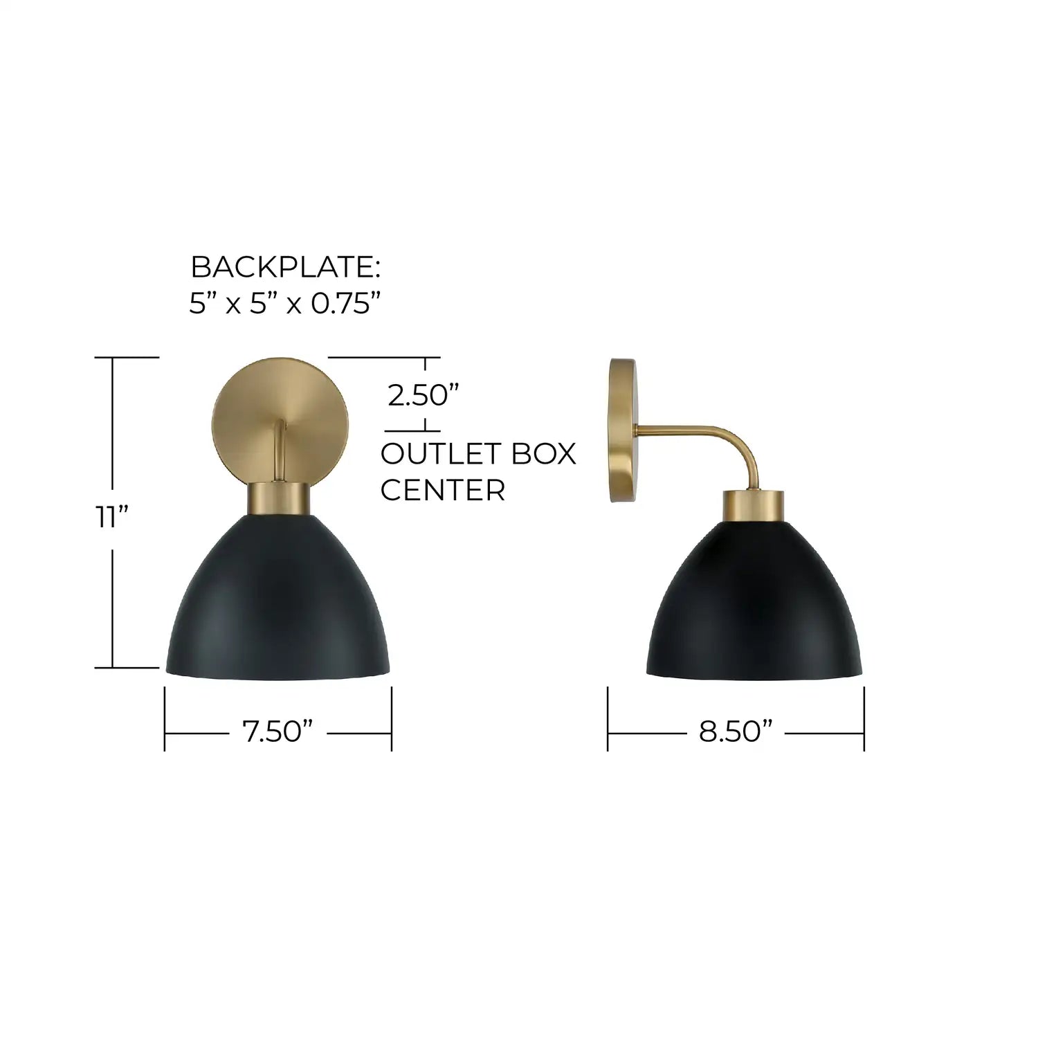 CAPITAL LIGHTING, ROSS SCONCE, WALL SCONCES