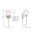 CAPITAL LIGHTING, ANSLEY SCONCE, WALL SCONCES