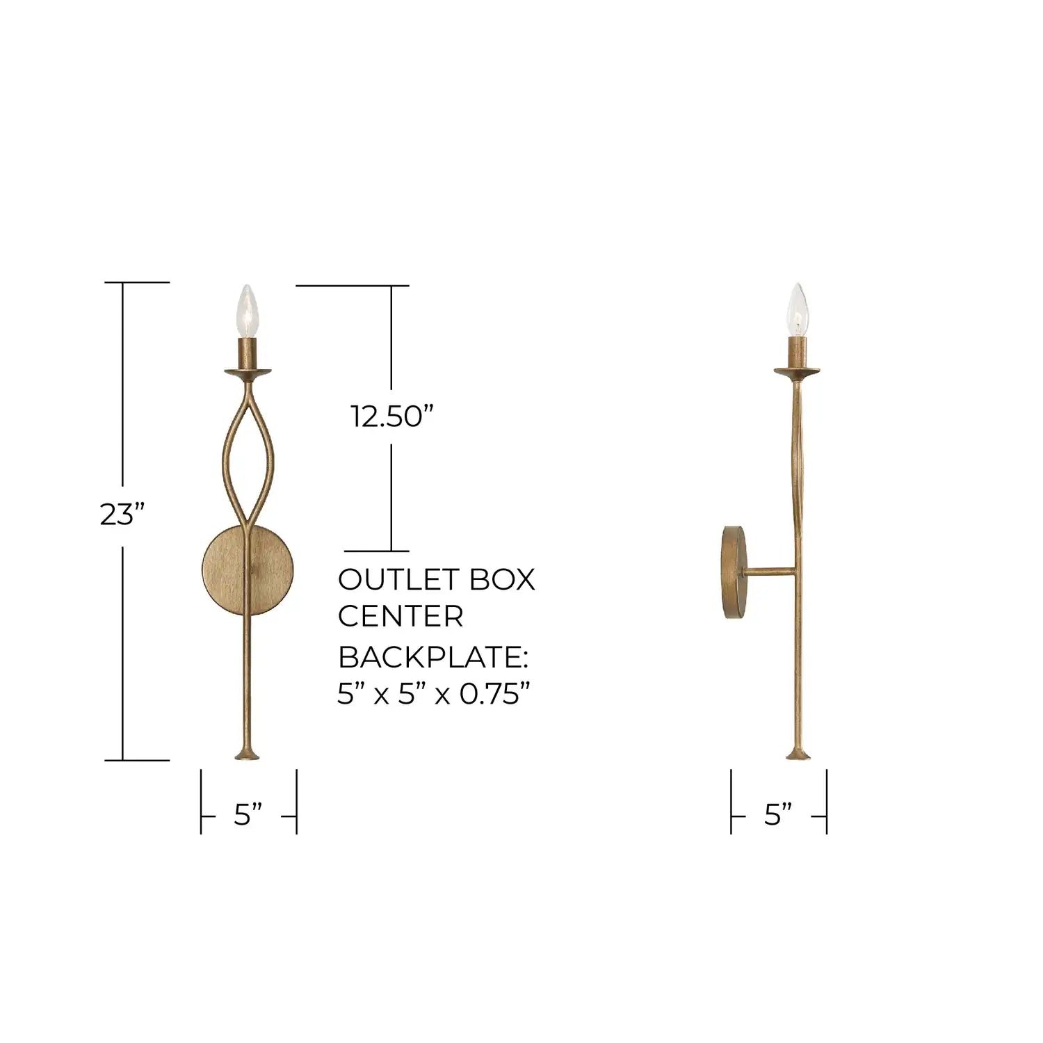 CAPITAL LIGHTING, COHEN SCONCE, WALL SCONCES