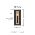 CAPITAL LIGHTING, DUNN SCONCE, WALL SCONCES