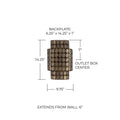 CAPITAL LIGHTING, ELIANA SCONCE, WALL SCONCES