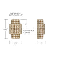 CAPITAL LIGHTING, ELIANA SCONCE, WALL SCONCES