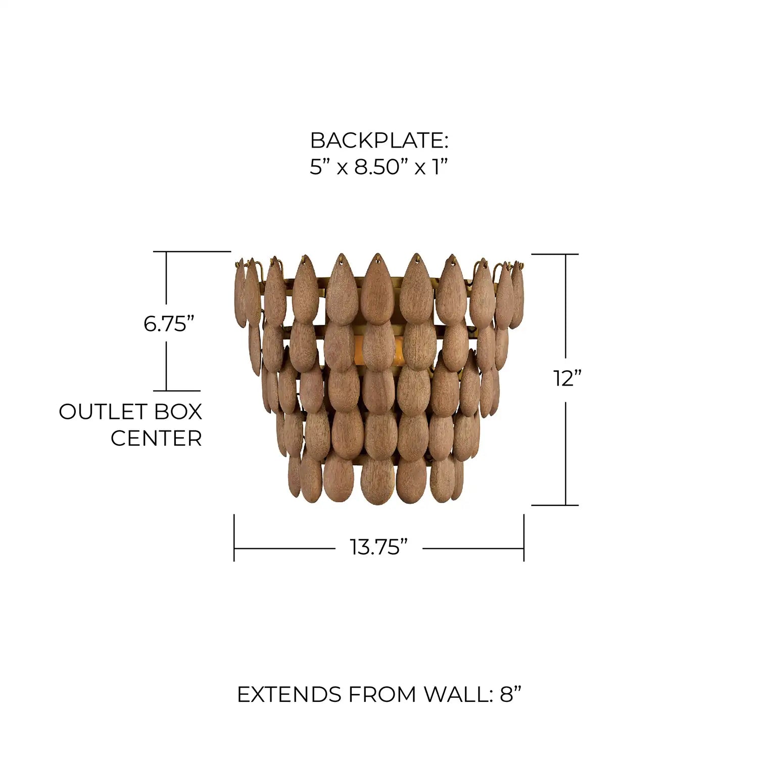 CAPITAL LIGHTING, RAVI SCONCE, WALL SCONCES