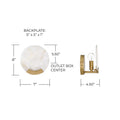 CAPITAL LIGHTING, ORIYA SCONCE, WALL SCONCES