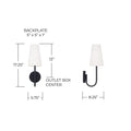 CAPITAL LIGHTING, AVERITT SCONCE, WALL SCONCES
